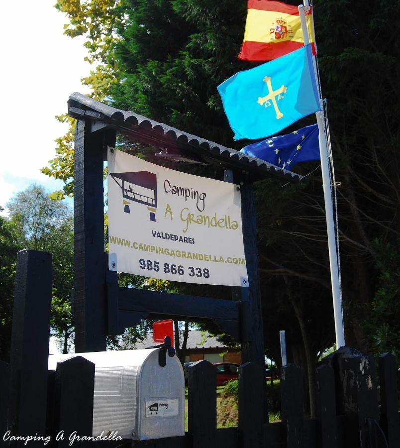 Camping A Grandella El Franco Kültér fotó